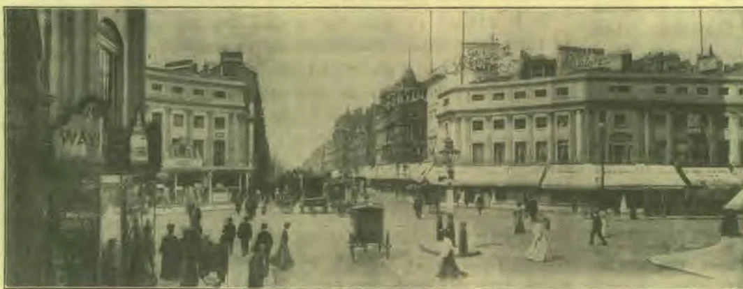 Oxford Circus on Which Queen's Hall Feasts.