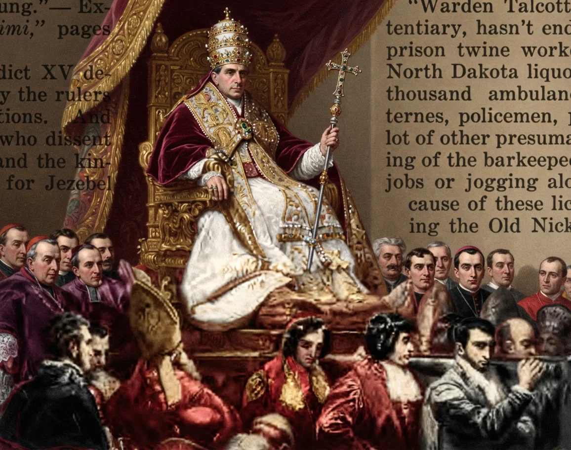 Take thou the tiara adorned with the triple crown, and know that thou art the father of princes and of kings, and art the governor of the world.