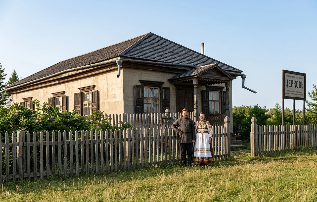OUR CHURCH BUILDING OF IMAN, EAST SIBERIA