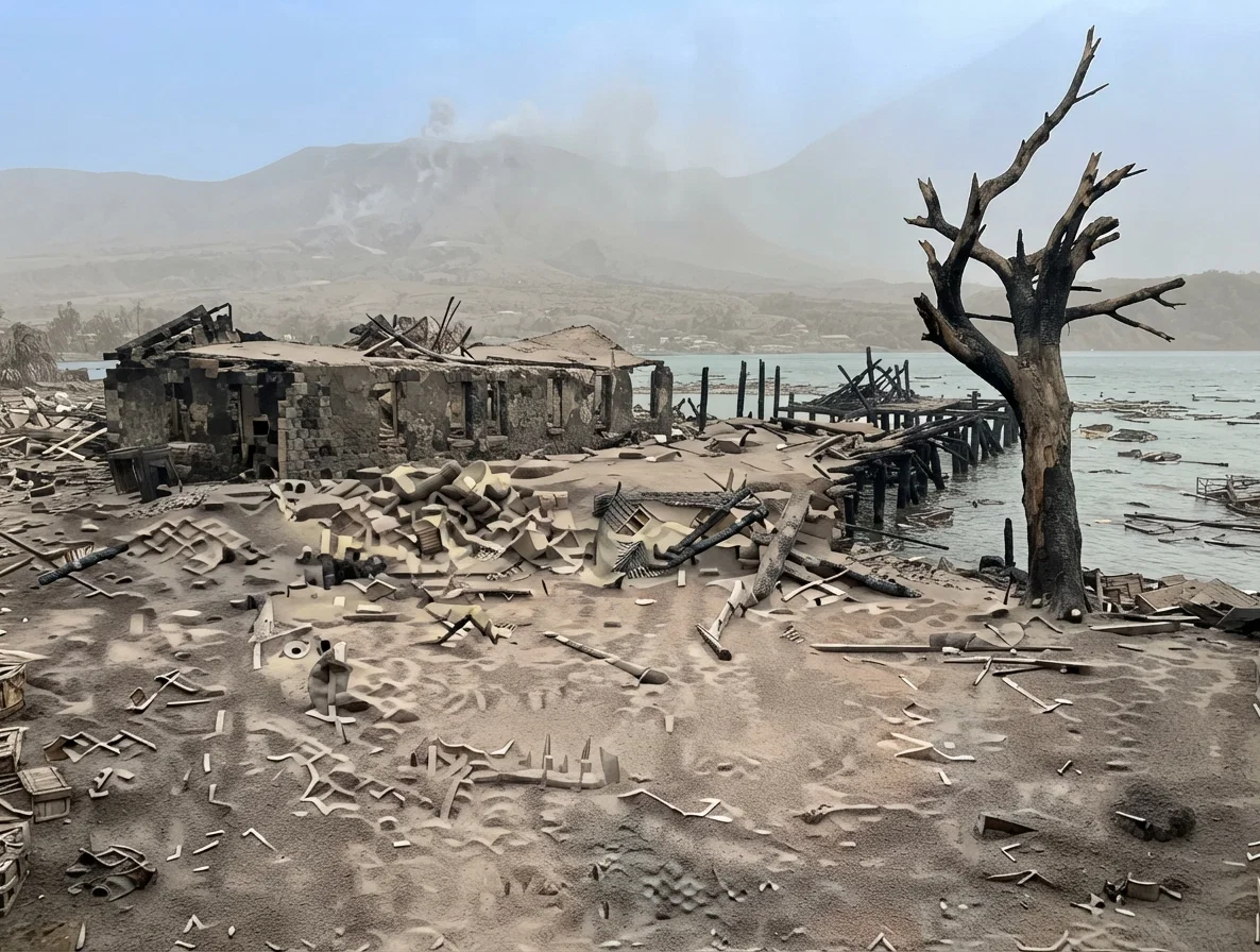 What is Left of Custom-House and Wharf.