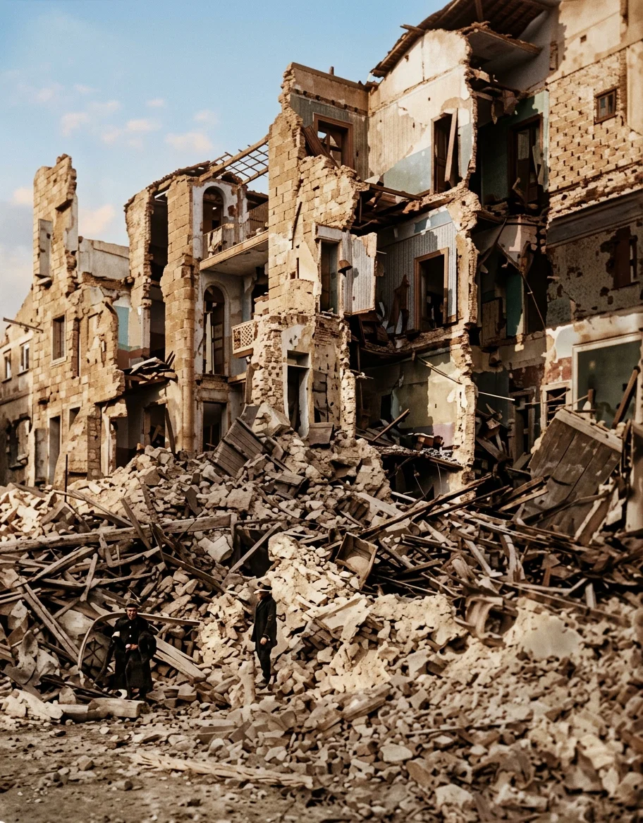 AFTER THE MESSINA EARTHQUAKE