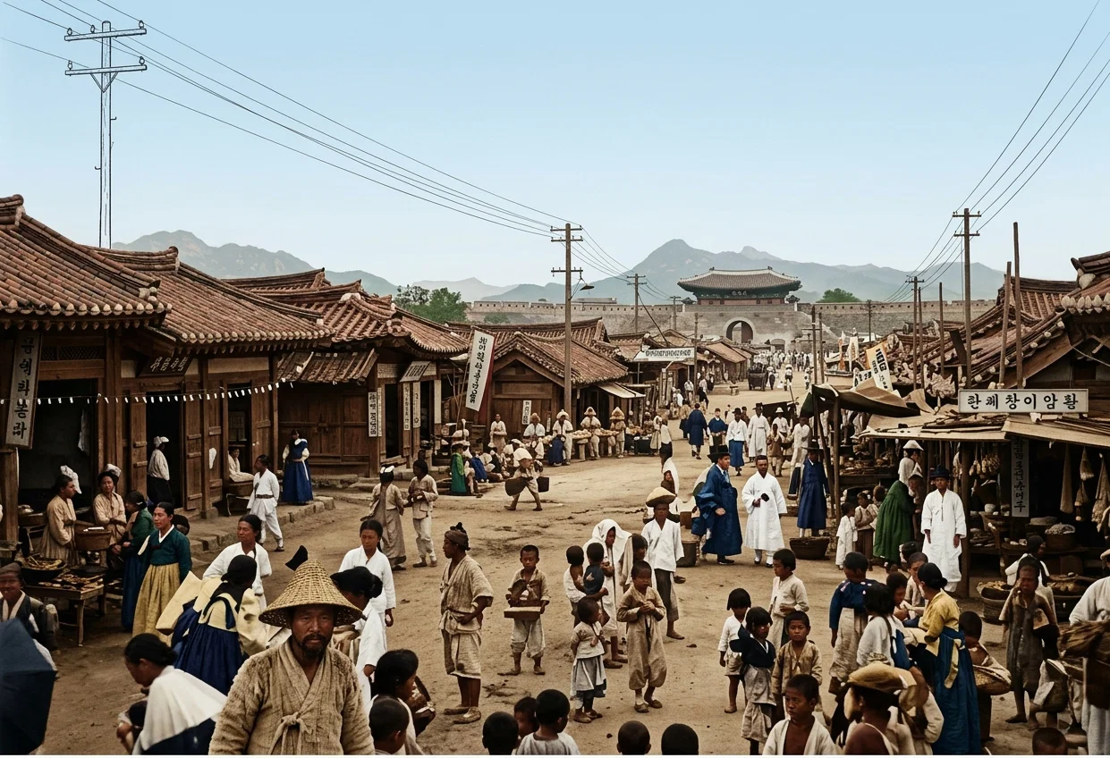 STREET SCENE, SEOUL