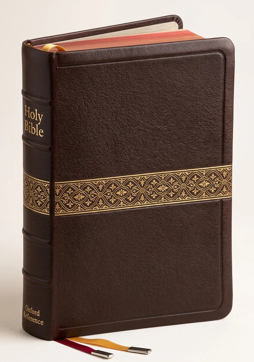 OUR PREMIUM BIBLE CLOSED.