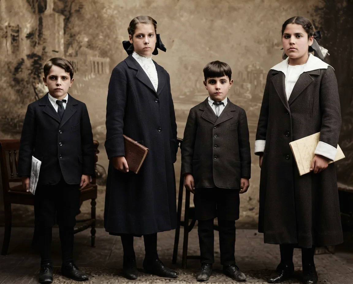 FOUR YOUNG PORTUGUESE CANVASSERS