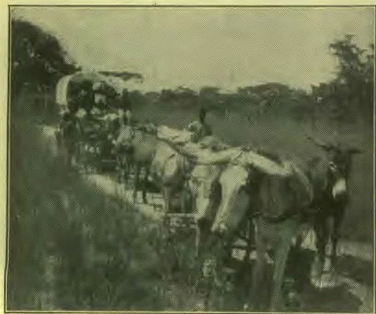On the Move in Rhodesia, Africa. Pastor Armitage Driving.