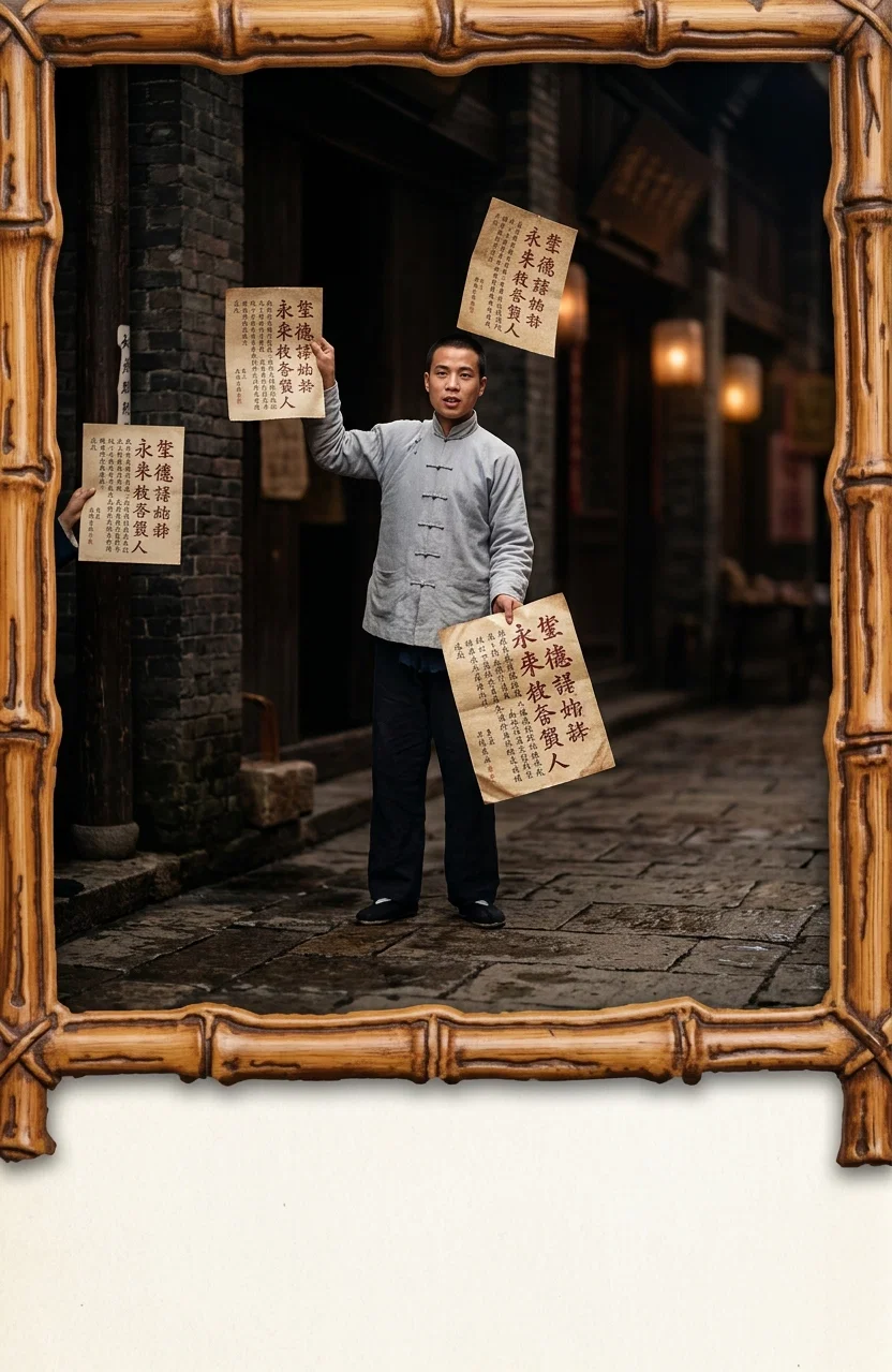 GOSPEL PAPER-SELLERS,
CANTON, CHINA