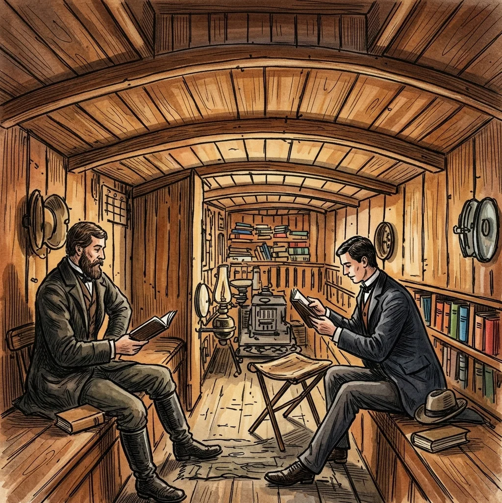 Inside of "The Sentinel" Cabin.