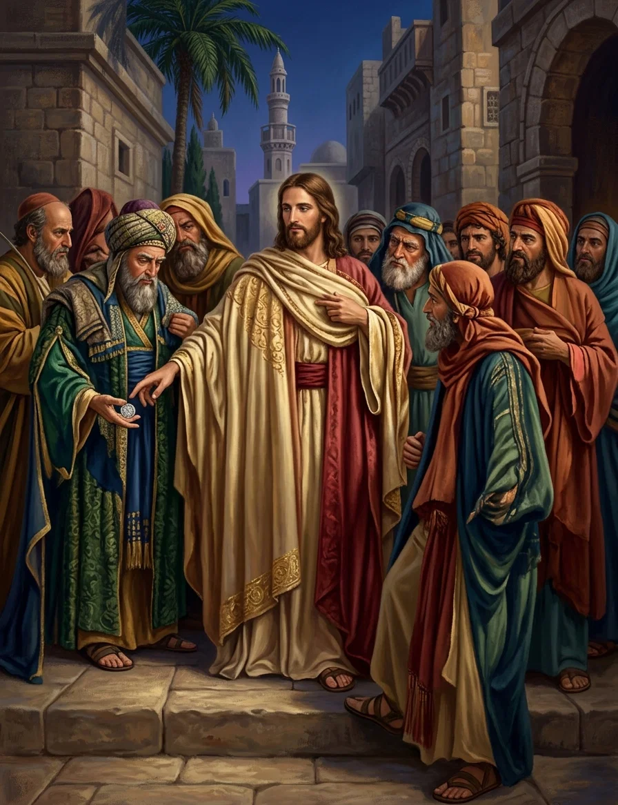 “RENDER THEREFORE UNTO CÆSAR THE THINGS WHICH ARE CÆSAR’S; AND UNTO GOD THE THINGS THAT ARE GOD’S”