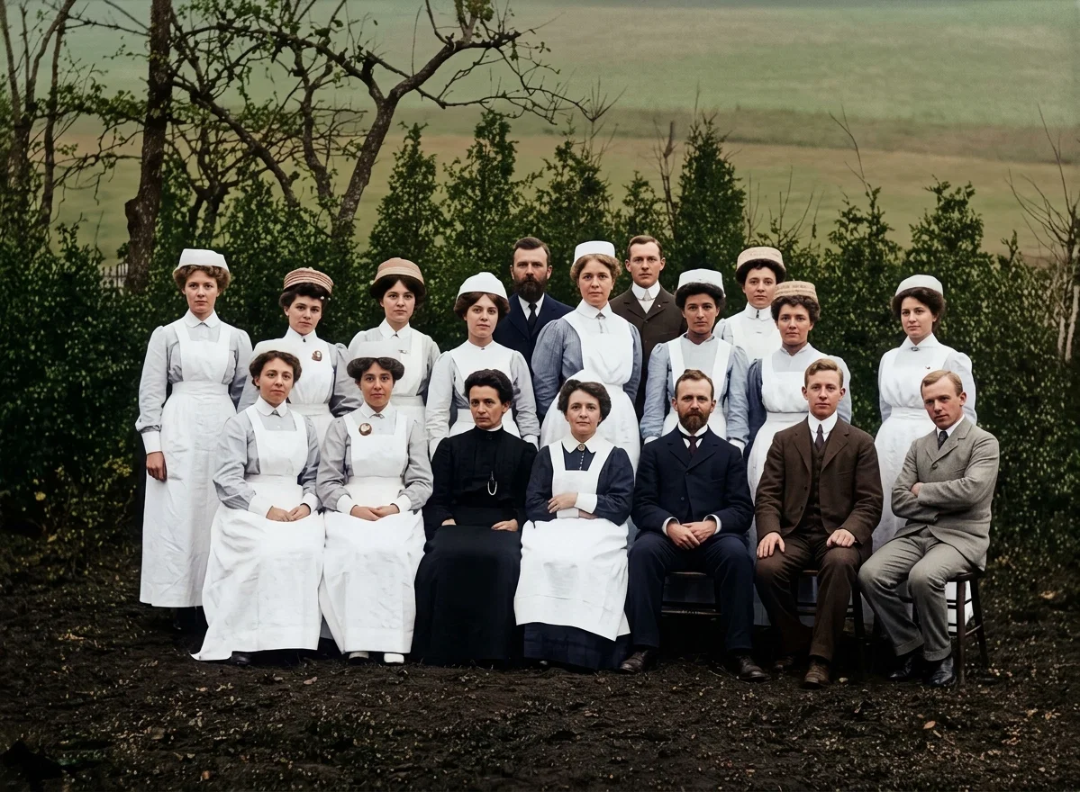 NURSES AND FACULTY, CATERHAM SANITARIUM