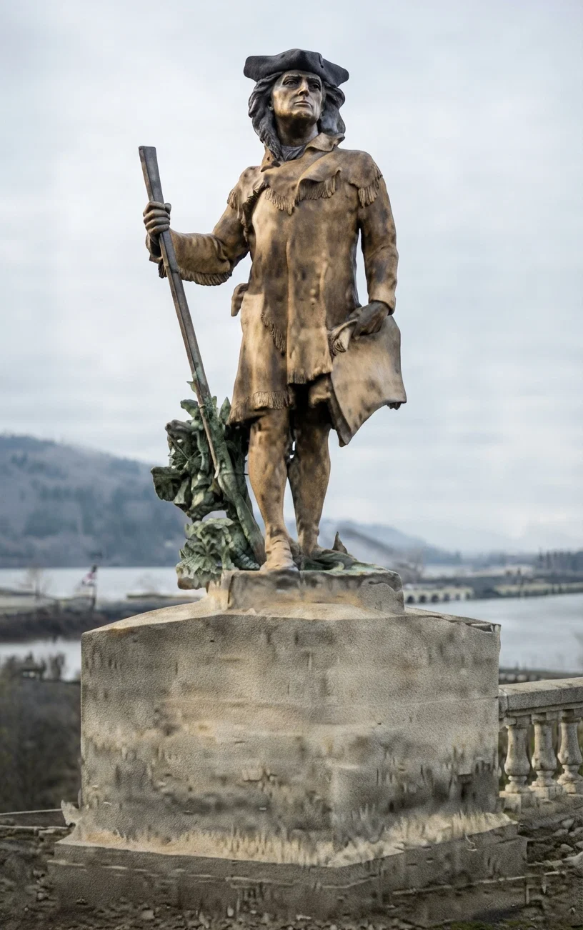 Capt. Meriwether Lewis, born 1774, died 1809.