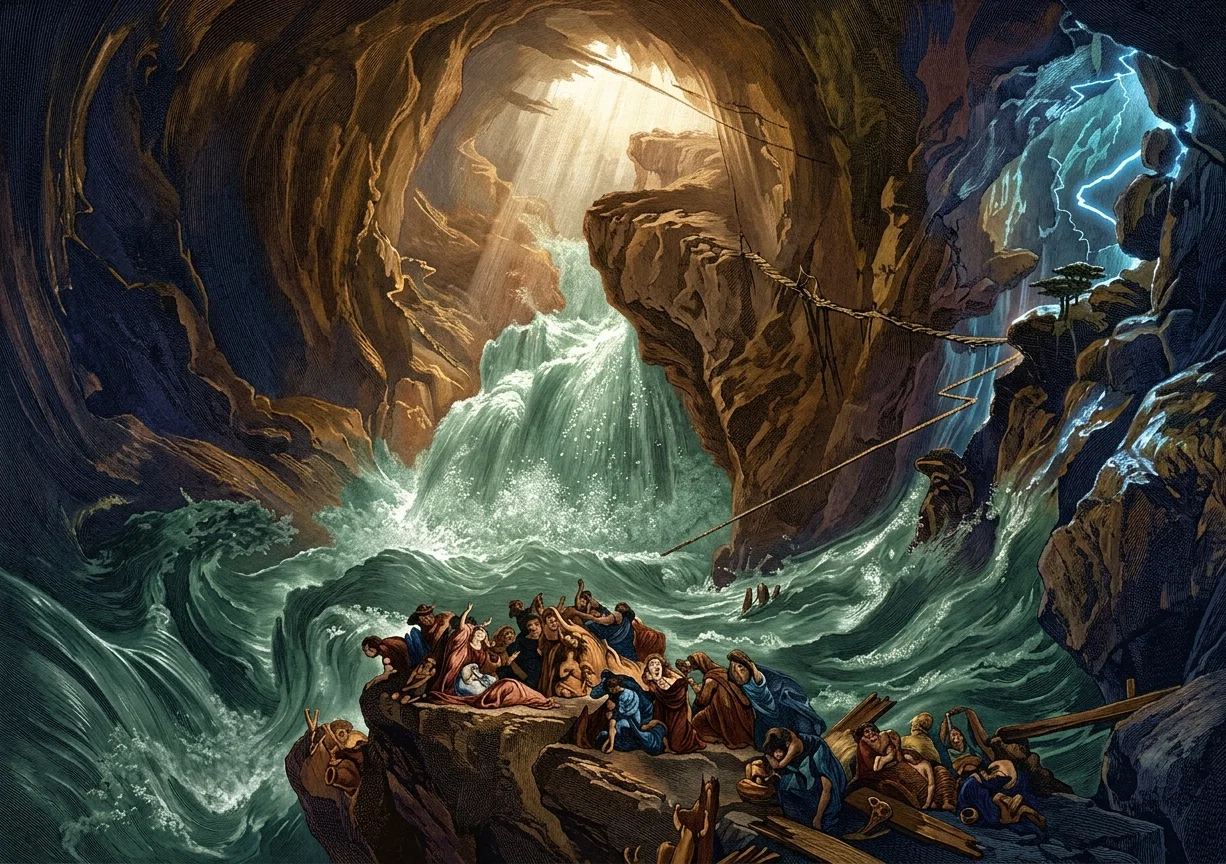 THE DELUGE — THE RESULT OF VIOLATED LAW