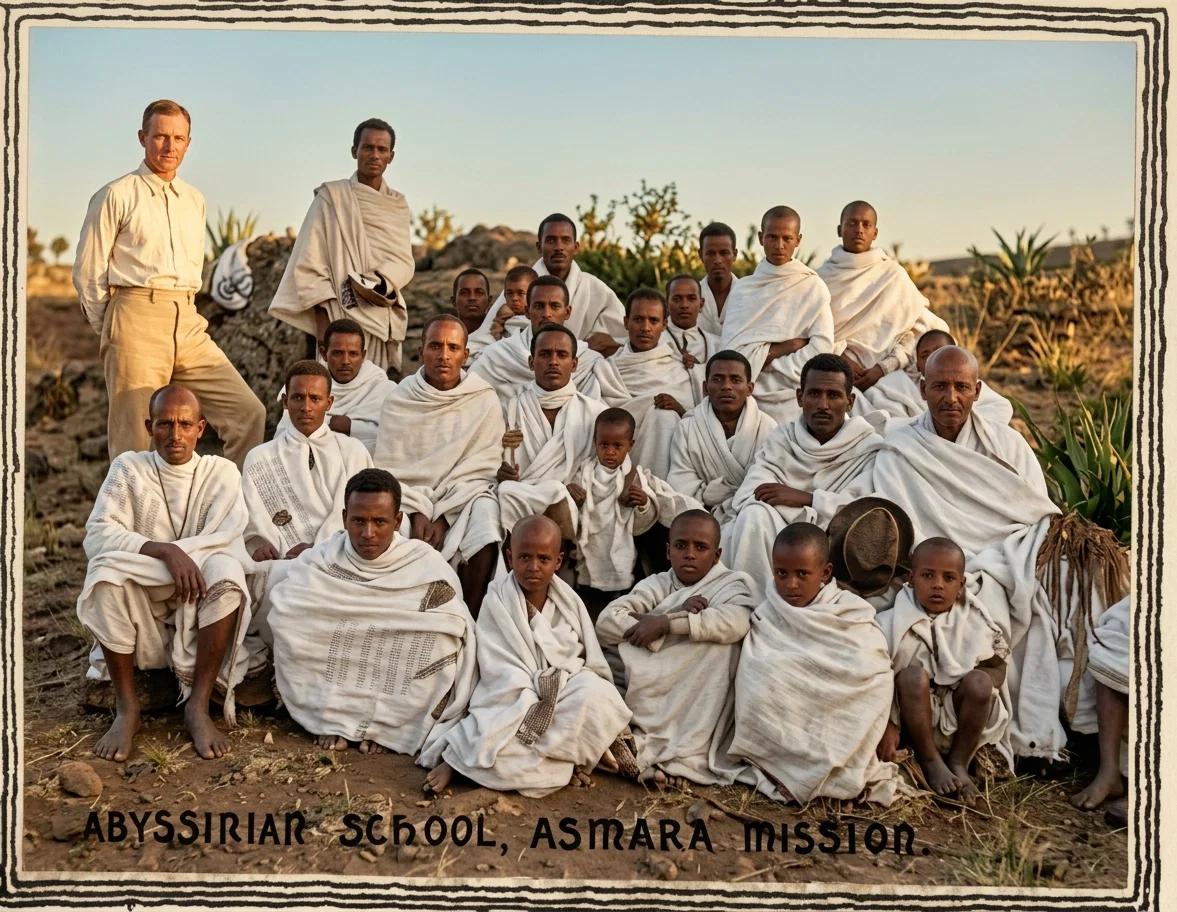 ABYSSINIAN SCHOOL, ASHMARA MISSION.