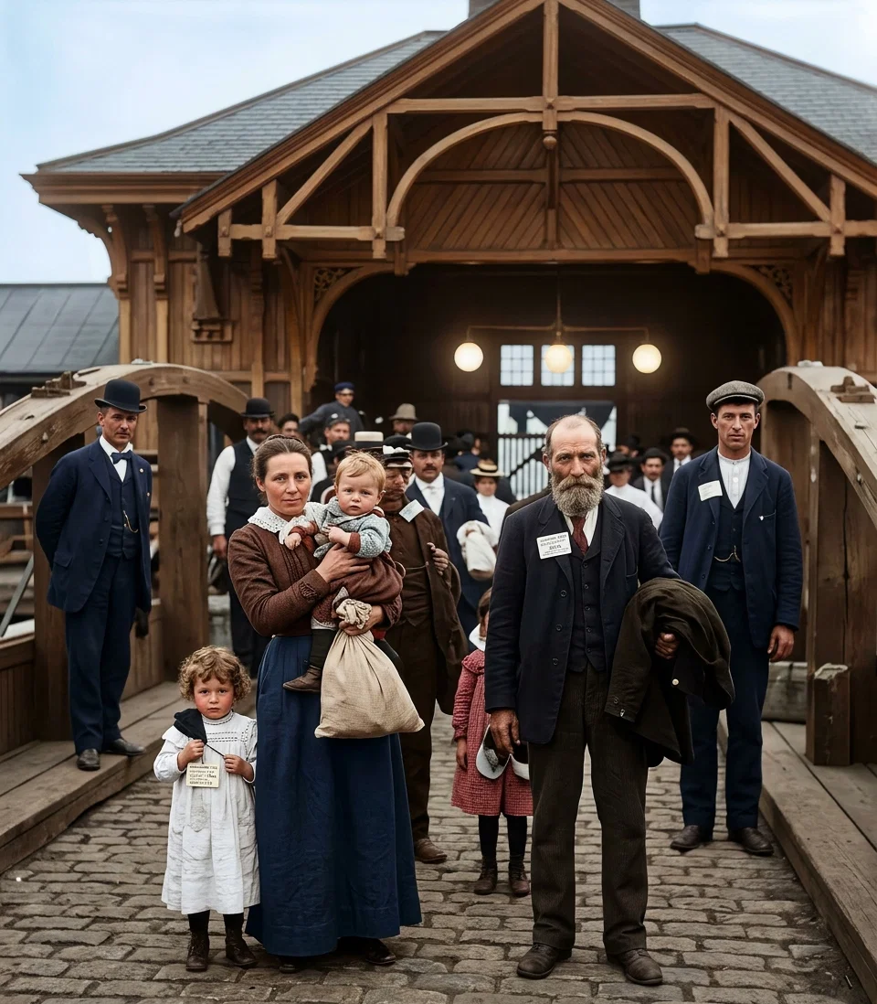 Emigrants Landing in New York