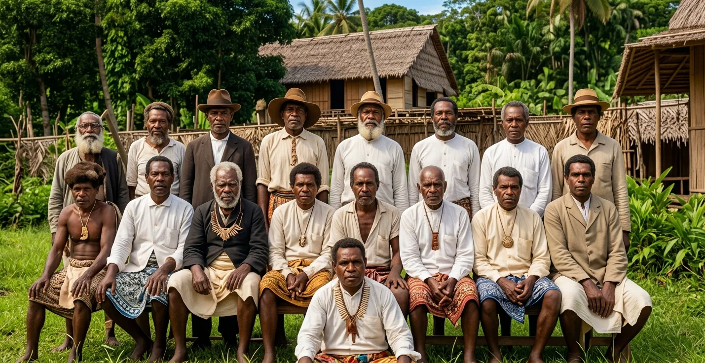 ALL CHIEFS OF SOLOMON ISLANDS, AND CANNIBALS