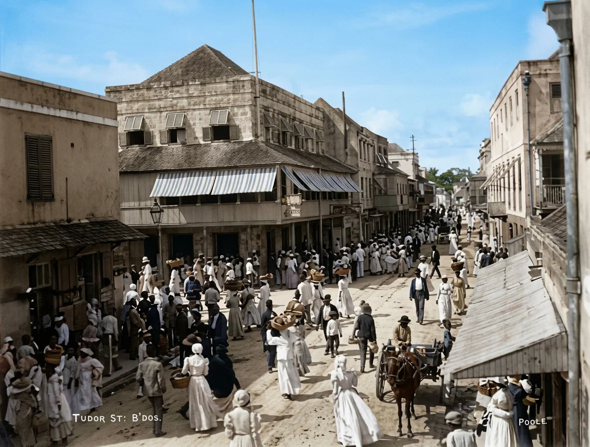 Tudor Street, Barbados.
