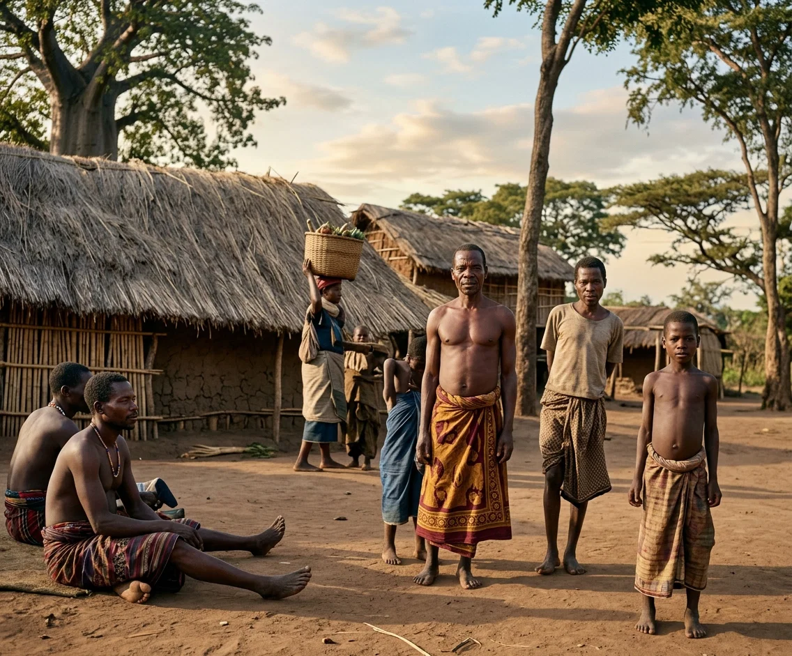YAO VILLAGE, TEN MILES NORTH OF BLANTYRE