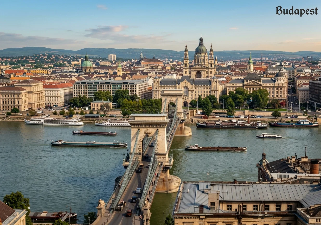 GENERAL VIEW OF BUDAPEST
