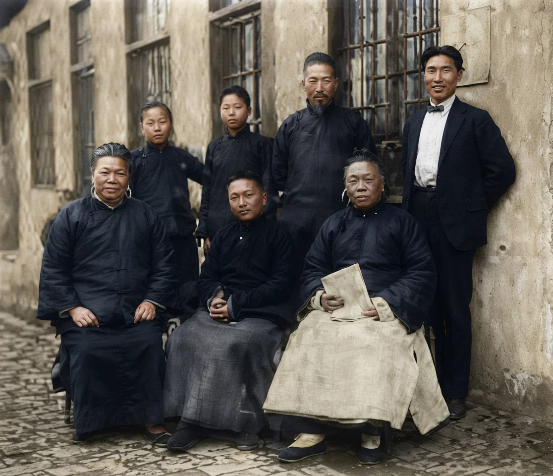 GROUP OF CHINESE NATIVE EVANGELISTS