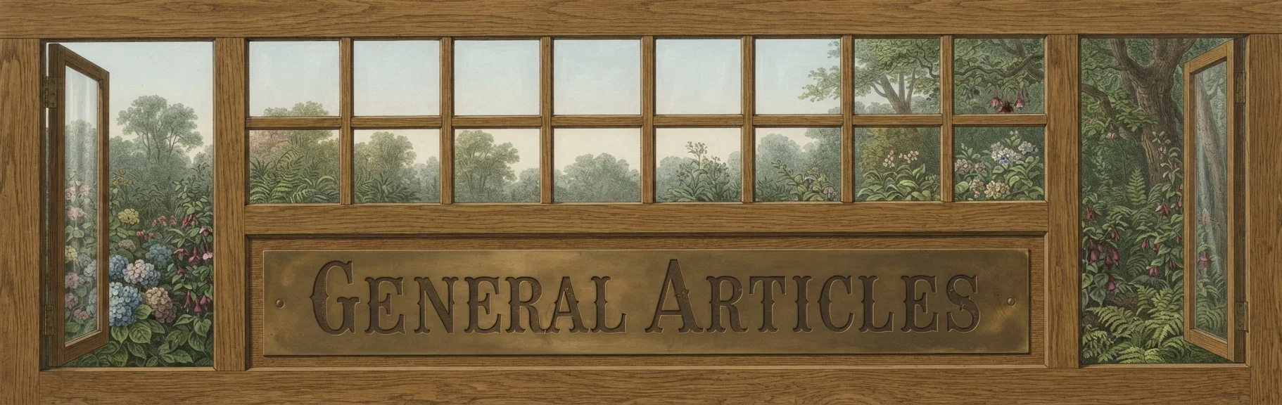 GENERAL ARTICLES