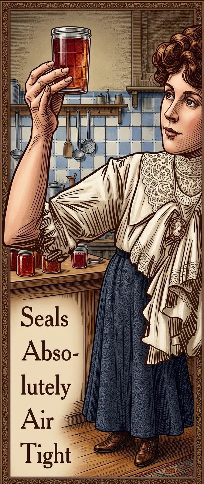 Seals Abso-lutely Air Tight