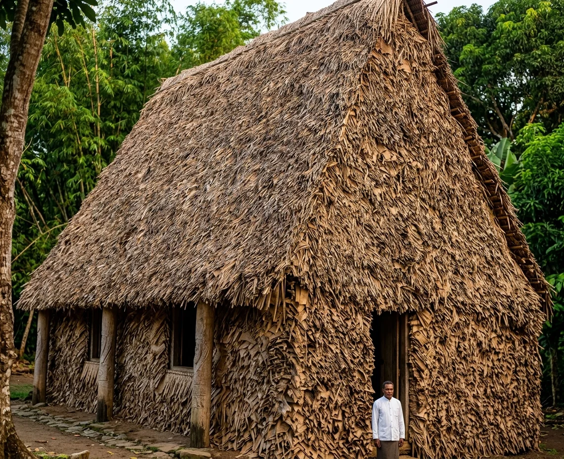 Residence of Old Chief, Vanua Levu.