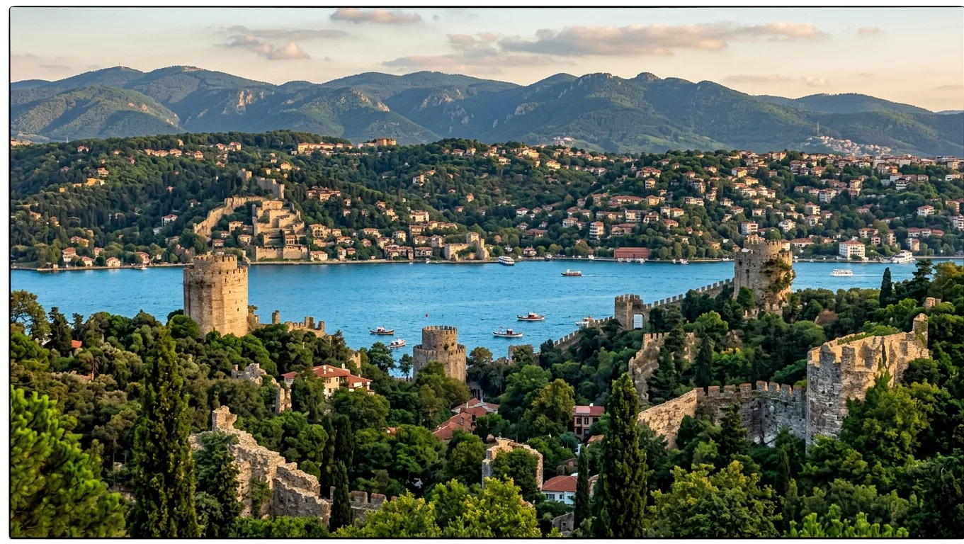 THE BOSPORUS, BY CONSTANTINOPLE