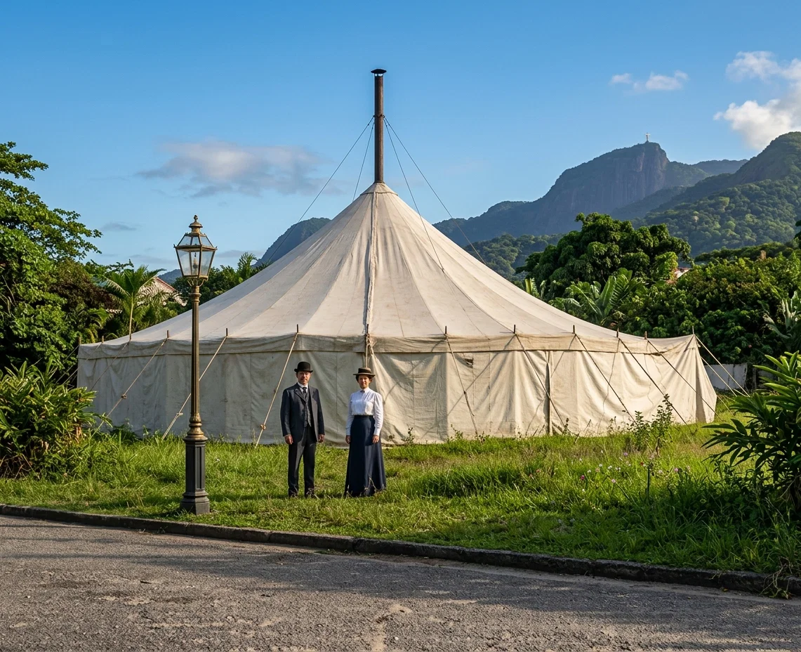 THE TENT IN RIO DE JANEIRO, BRAZIL
