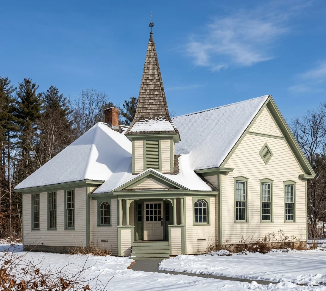 SEVENTH-DAY ADVENTIST CHURCH RECENTLY DEDICATED AT KEENE, N. H.