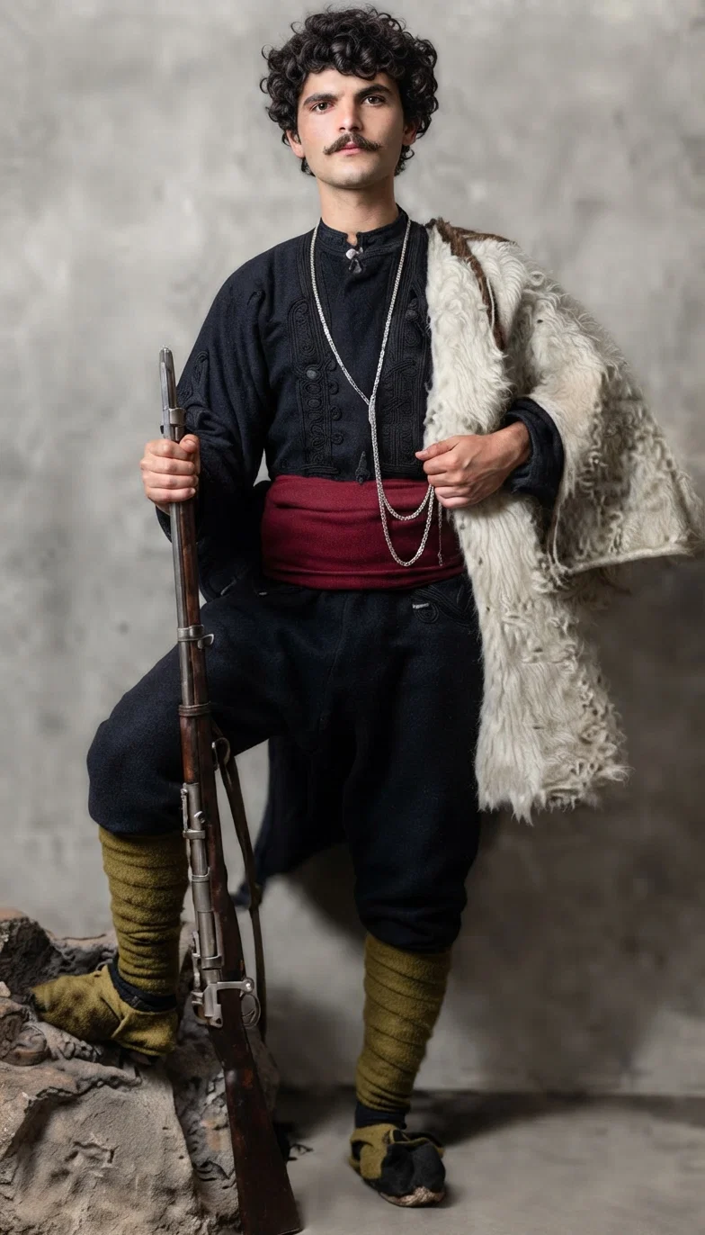 A typical young Macedonian warrior.