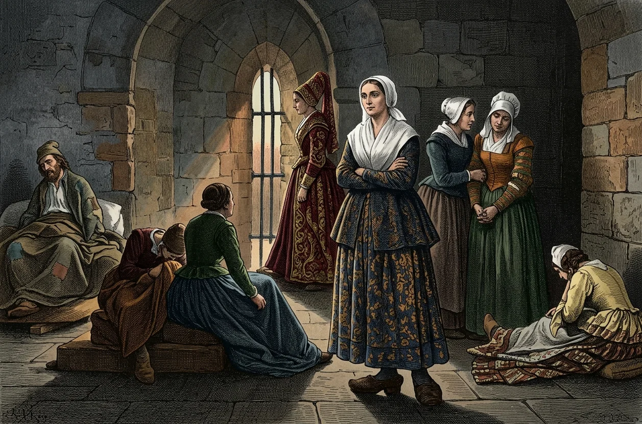 HUGUENOTS IN PRISON FOR THEIR FAITH