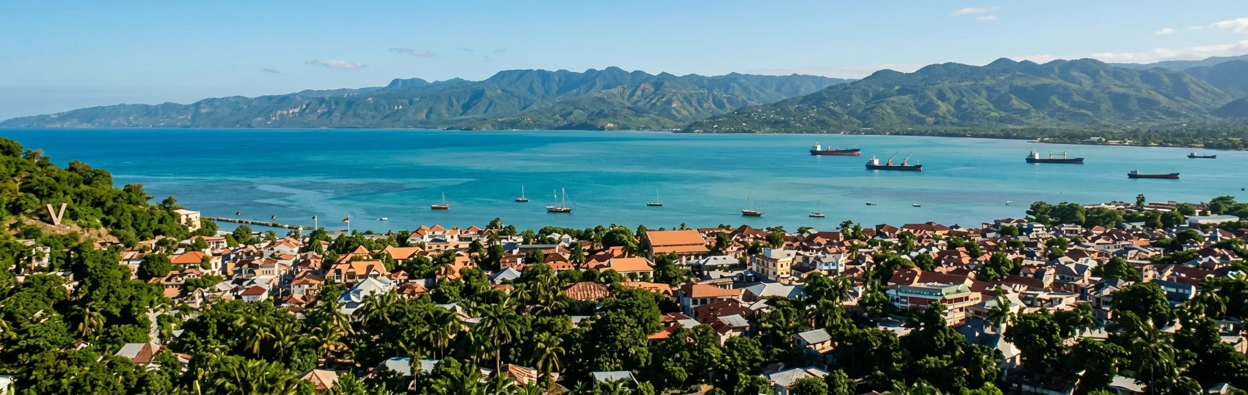 A VIEW OF CAPE HAITIEN