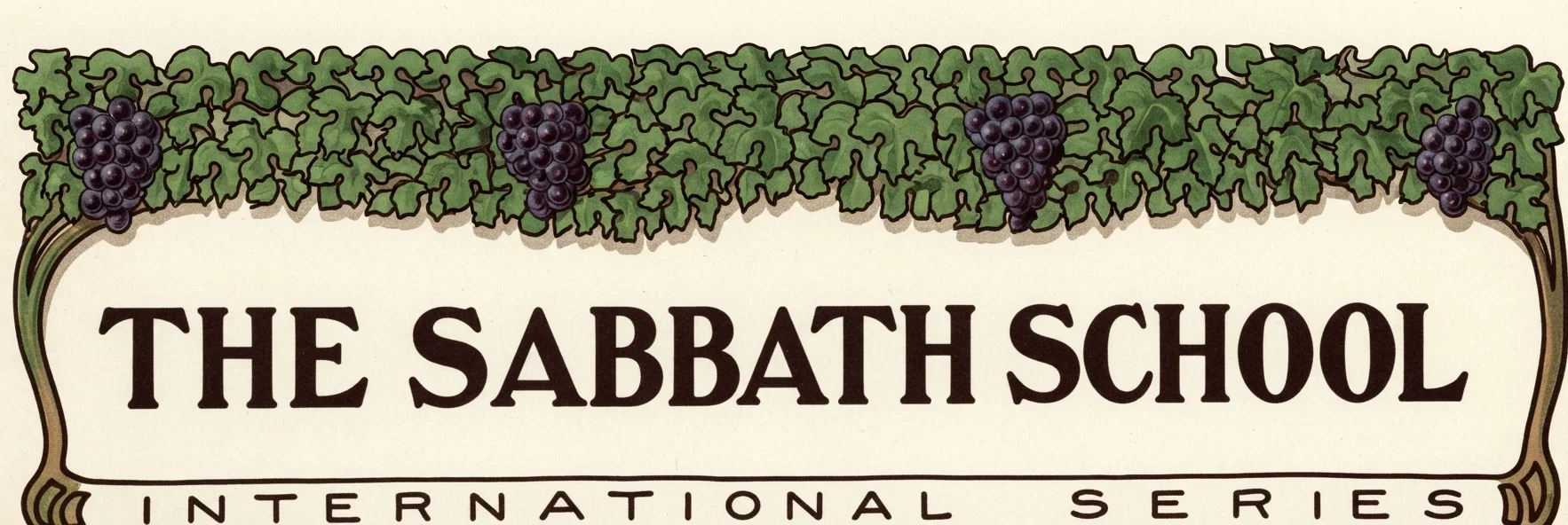 THE SABBATH SCHOOL INTERNATIONAL SERIES