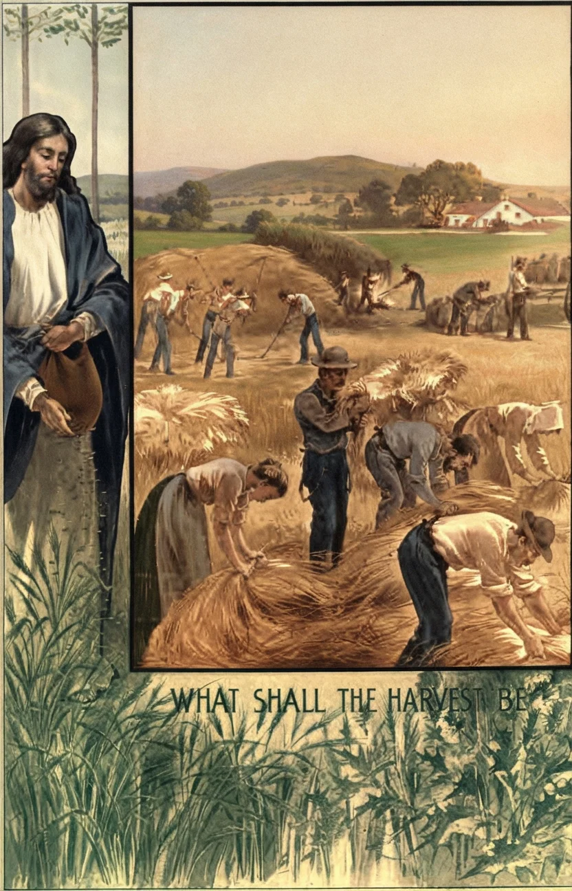 WHAT SHALL THE HARVEST BE?