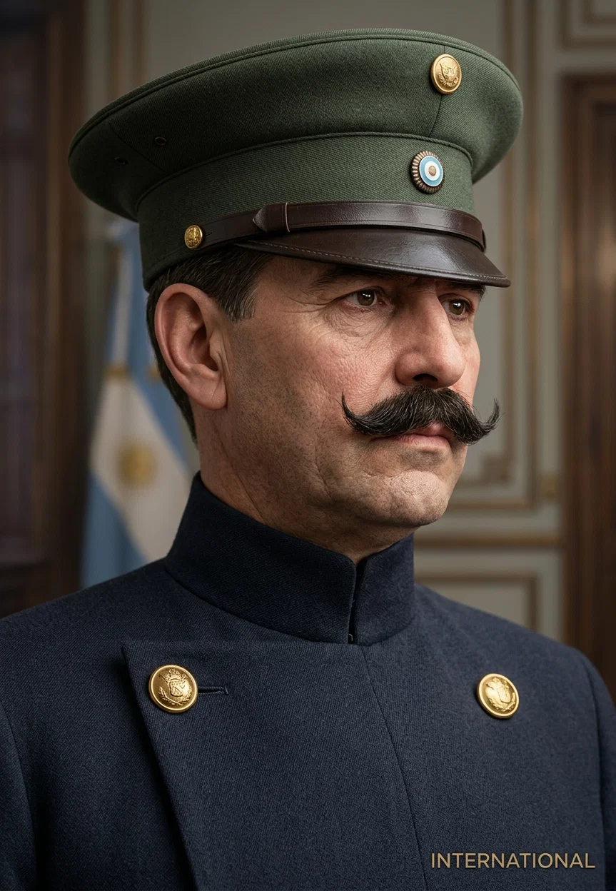 The man at the head of the new Argentine régime,
Gen. José Francisco Uriburu, who takes the place
of the deposed president, Hipólito Irigoyen.