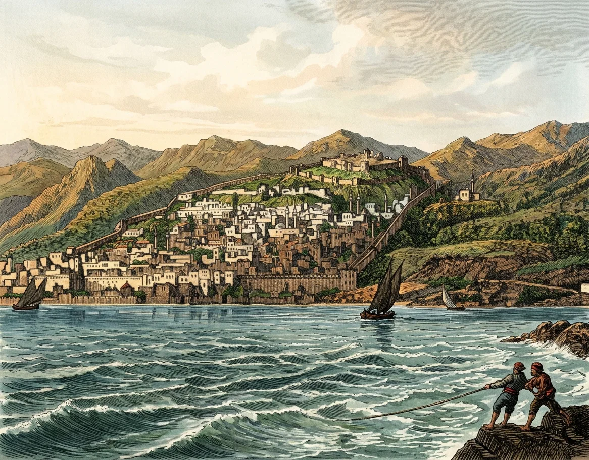 Thessalonica, a city of Macedonia, where the apostles raised up a most interesting church. It was at first called “Thermae” (hot baths), but Cassander rebuilt the city and called it after the name of his wife, Alexander the Great’s sister, Thessalonica. It is now a Turkish town, known by the name Salonika.