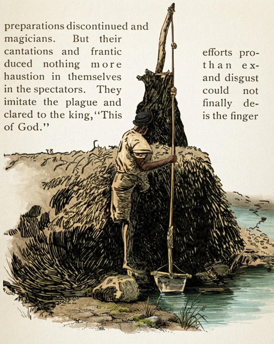 Drawing Water in Egypt