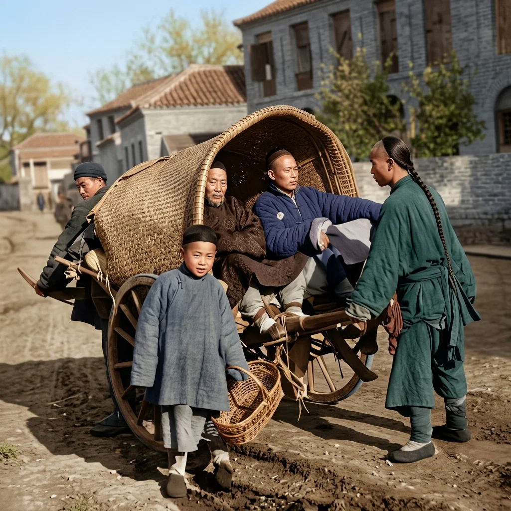 A CHINESE WHEELBARROW