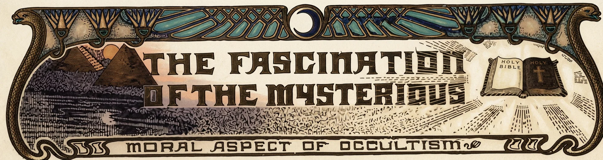 MORAL ASPECT OF OCCULTISM