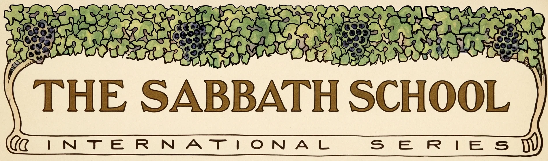 THE SABBATH SCHOOL INTERNATIONAL SERIES