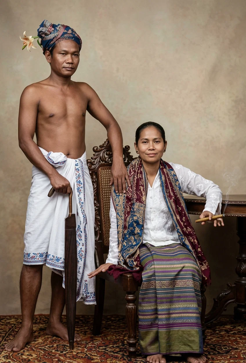 BURMESE NATIVES, RANGOON
