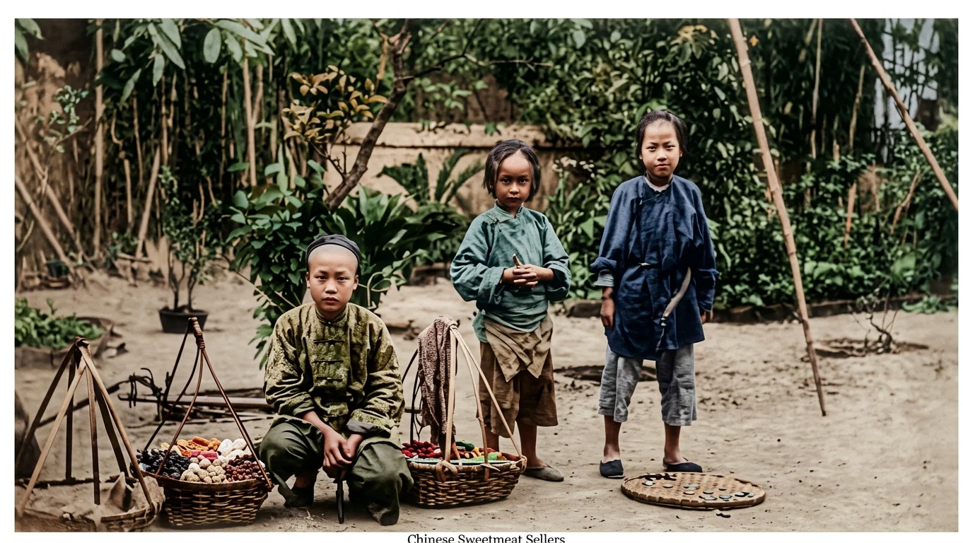 Chinese Sweetmeat Sellers