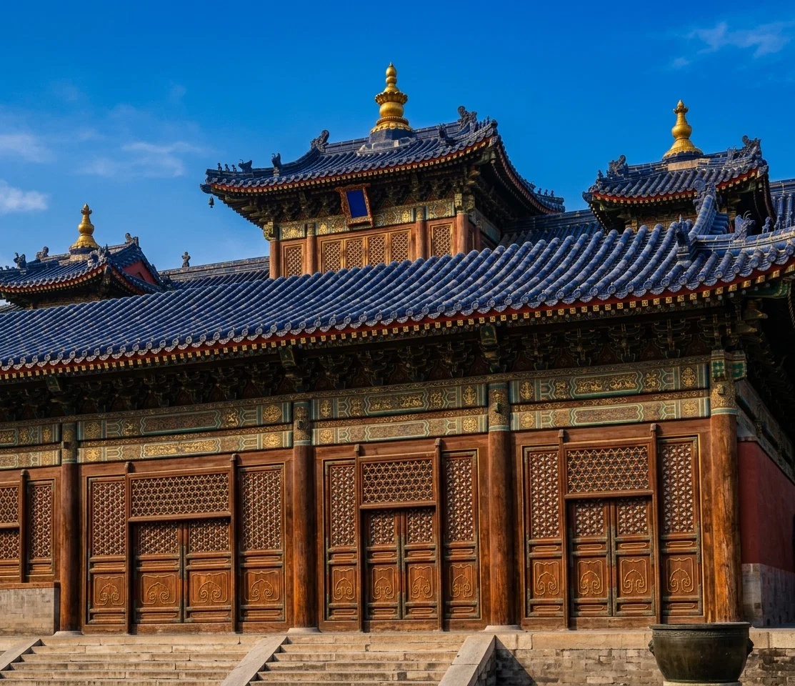 CONFUCIAN HALL, PEKING, CHINA