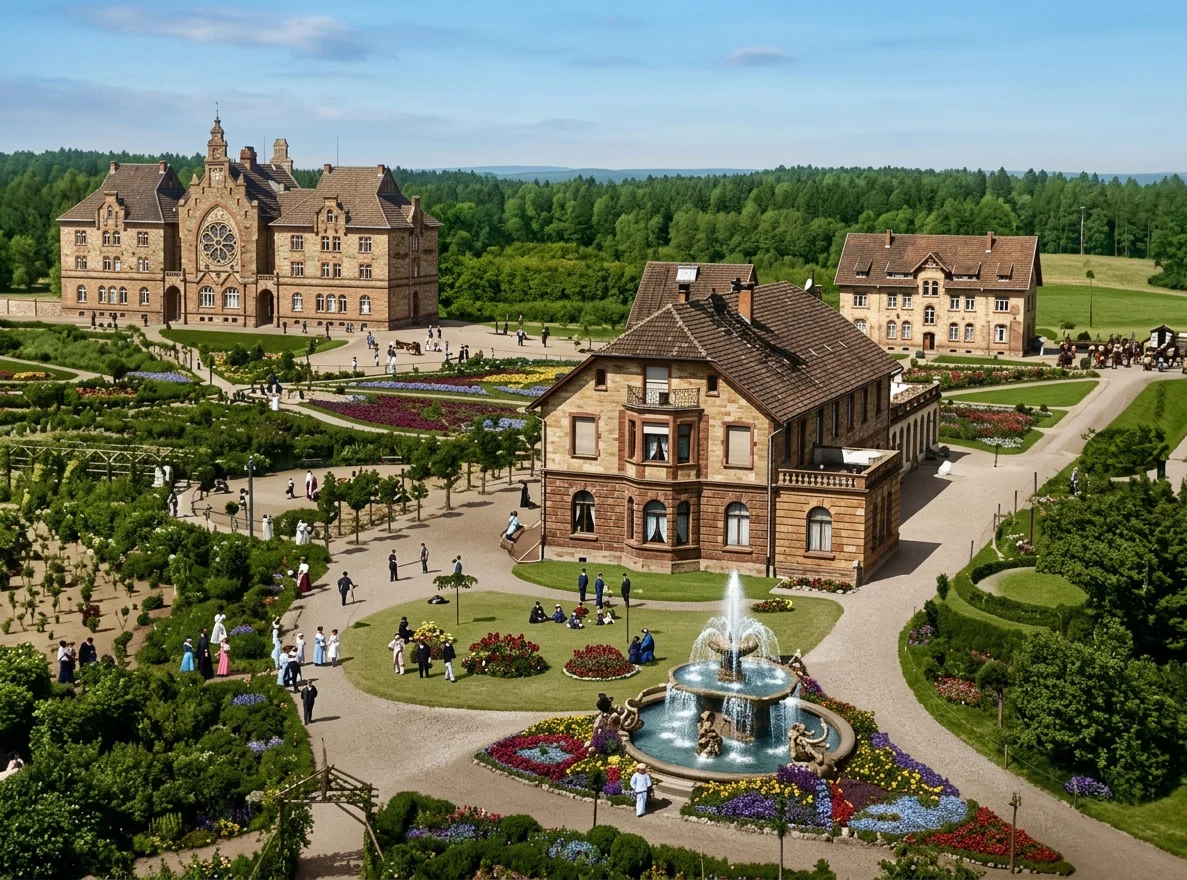 THE FRIEDENSAU SCHOOL AND SANITARIUM