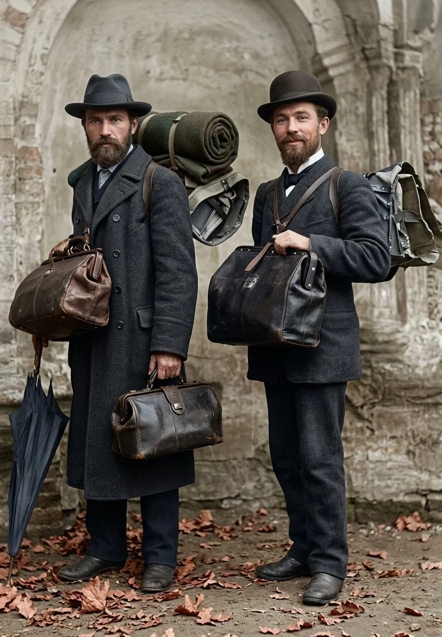 TWO RUSSIAN COLORTOUREURS