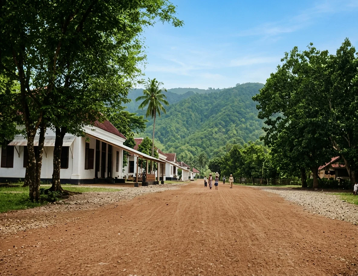 GOVERNMENT HOUSES, WEST COAST, SUMATRA