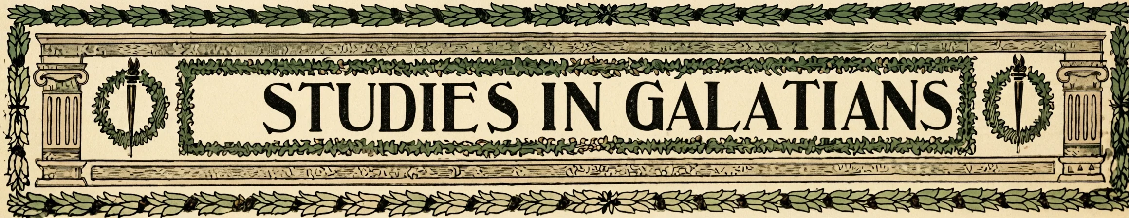 STUDIES IN GALATIANS