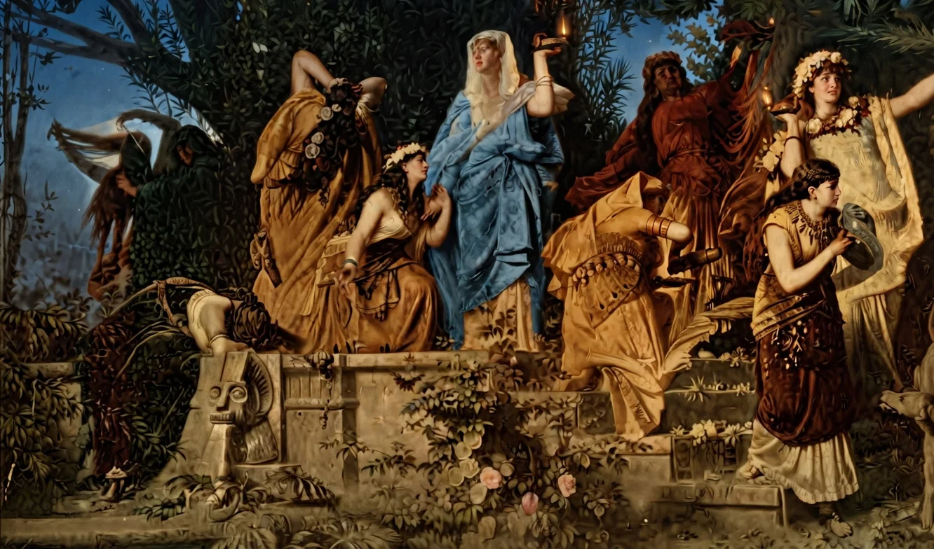 THE TEN VIRGINS Carl Piloty