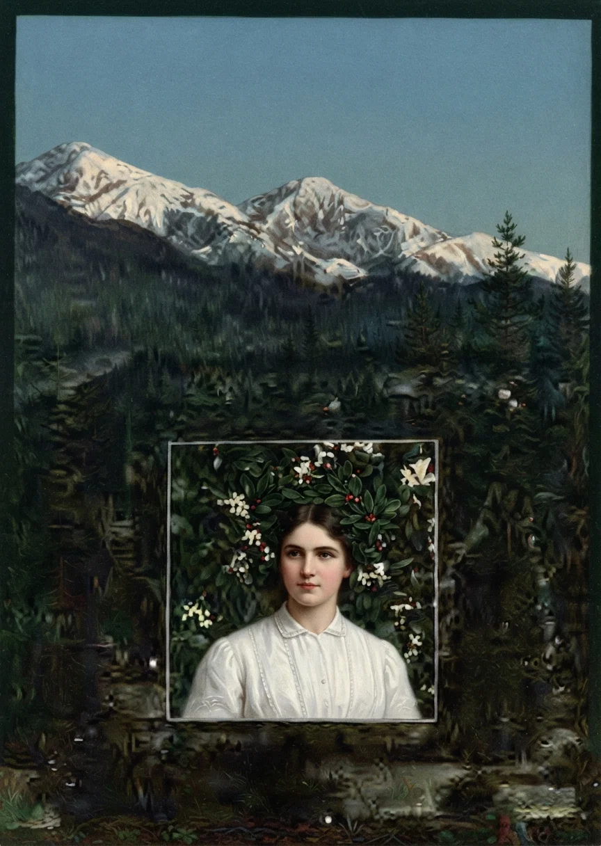Miniature print of holiday cover