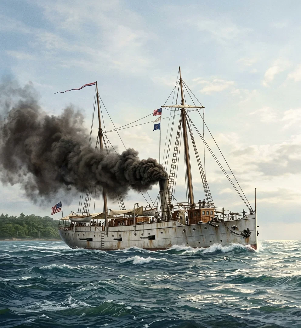 The Gunboat Marietta.—Displacement, 1,000 tons; speed, 13.03 knots. Main battery consists of six 4-inch rapid-fire guns; secondary battery, four 6-pounders, two 1-pounders, one Colt, and one field gun. Of the gunboat class,* England has 62, France 49, Germany 3, Italy 2, Austria 8, Russia 14, Spain 24, Denmark 9, Netherlands 51, Turkey 12, Portugal 2, Sweden and Norway 21, United States 18, Japan 9, China 16, Argentine Republic 7, Brazil 27, Chile 10.