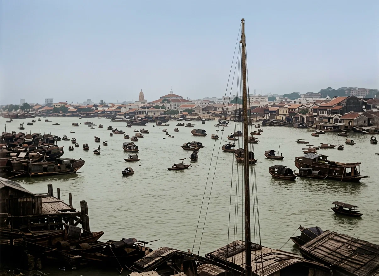 Canton River, China